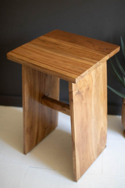TEAKWOOD BAR STOOL