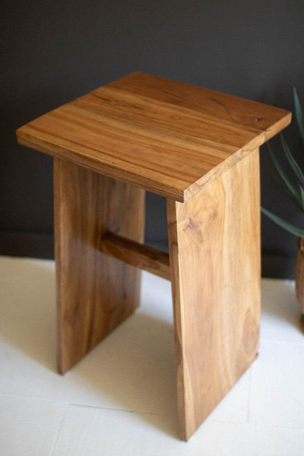 TEAKWOOD BAR STOOL