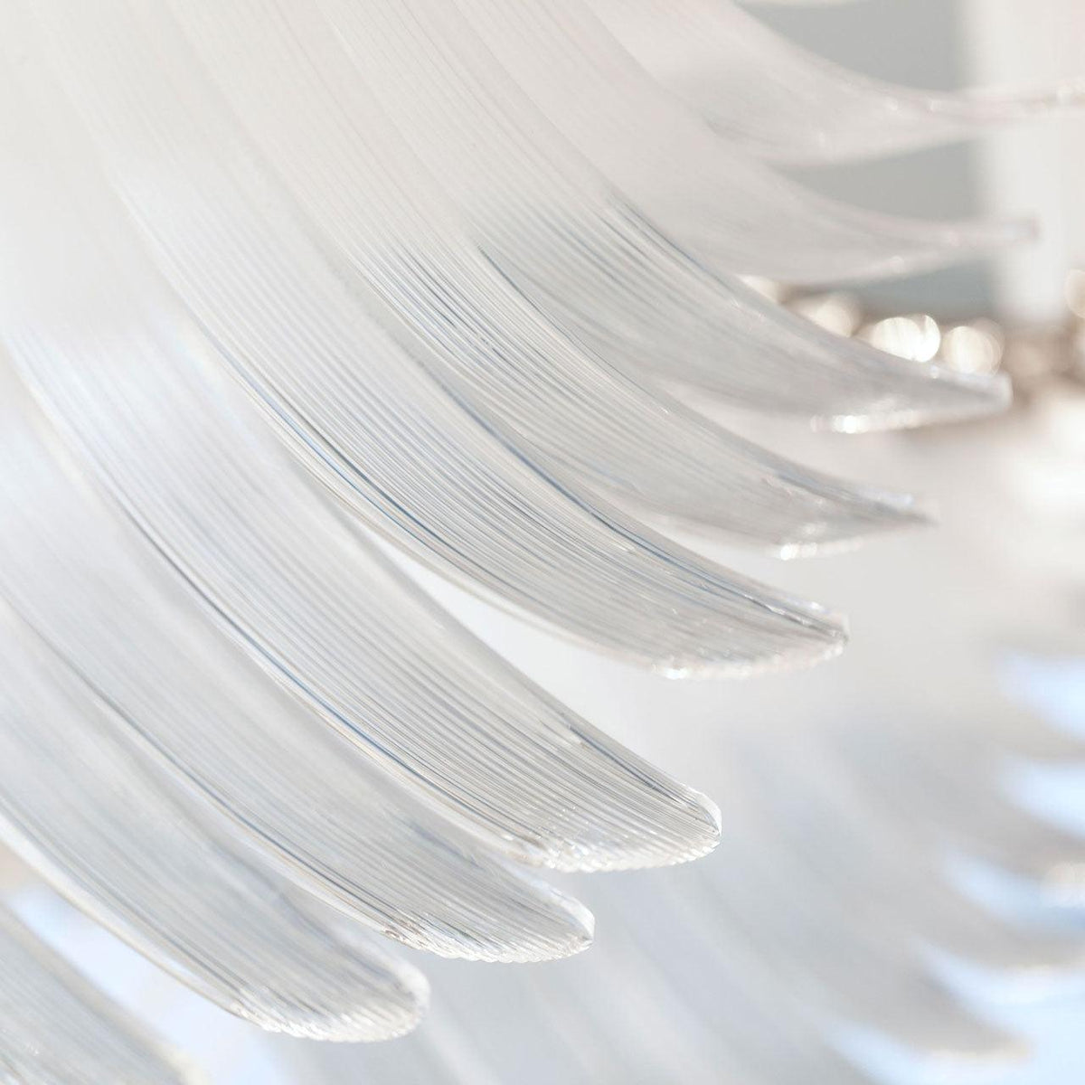 DIY Bird Feather Wings Chandelier