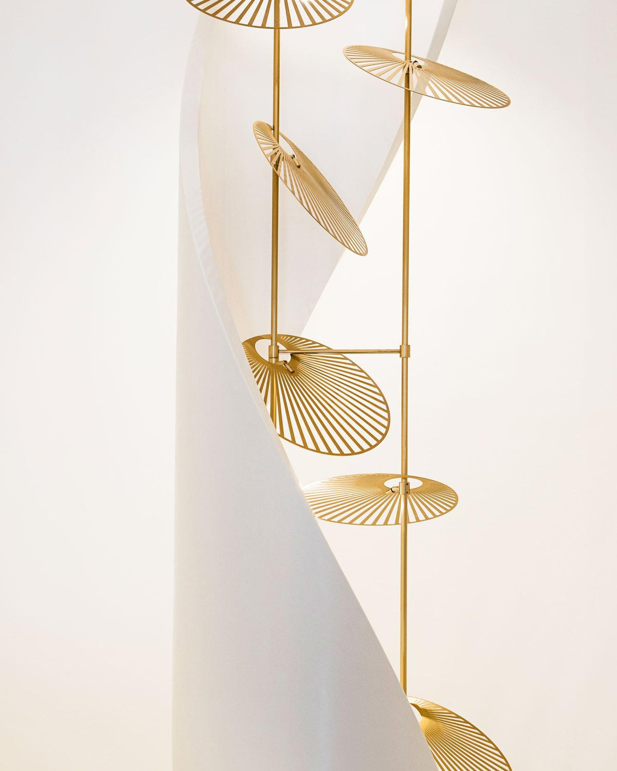 DIY Leaf Chandelier