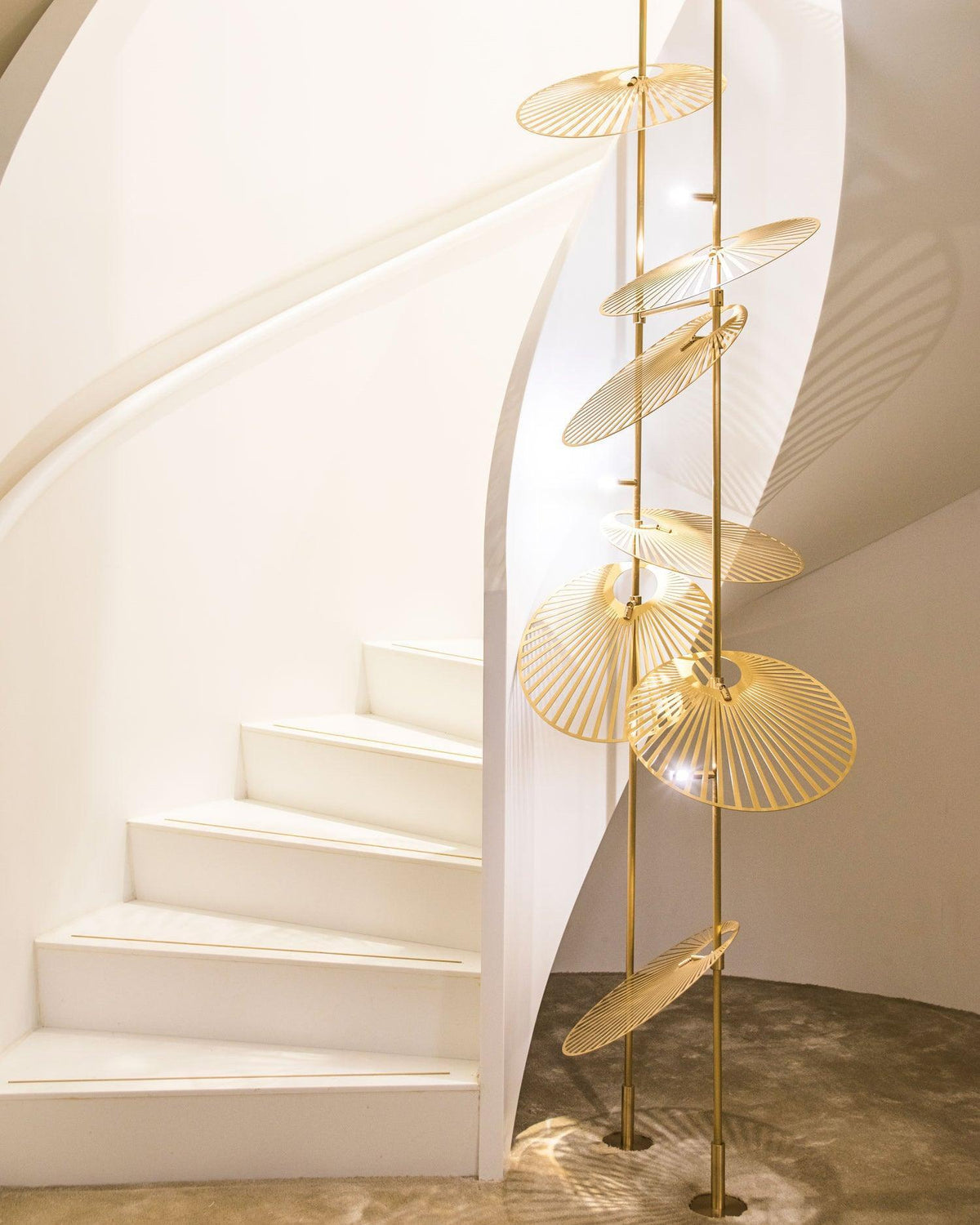 DIY Leaf Chandelier