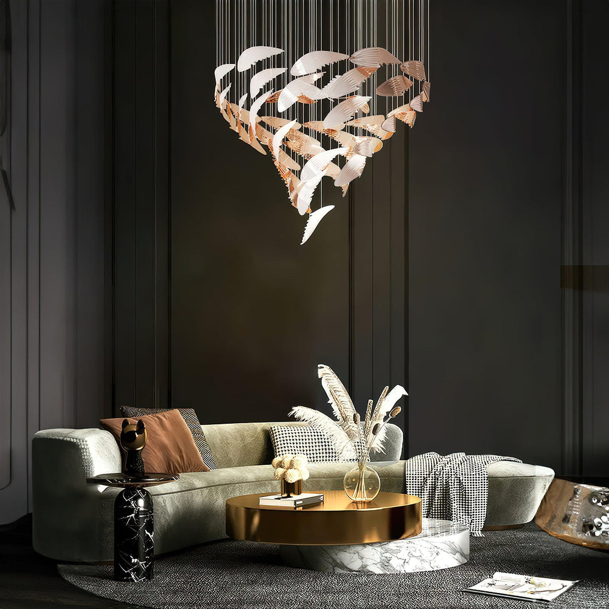 DIY Bennett Chandelier