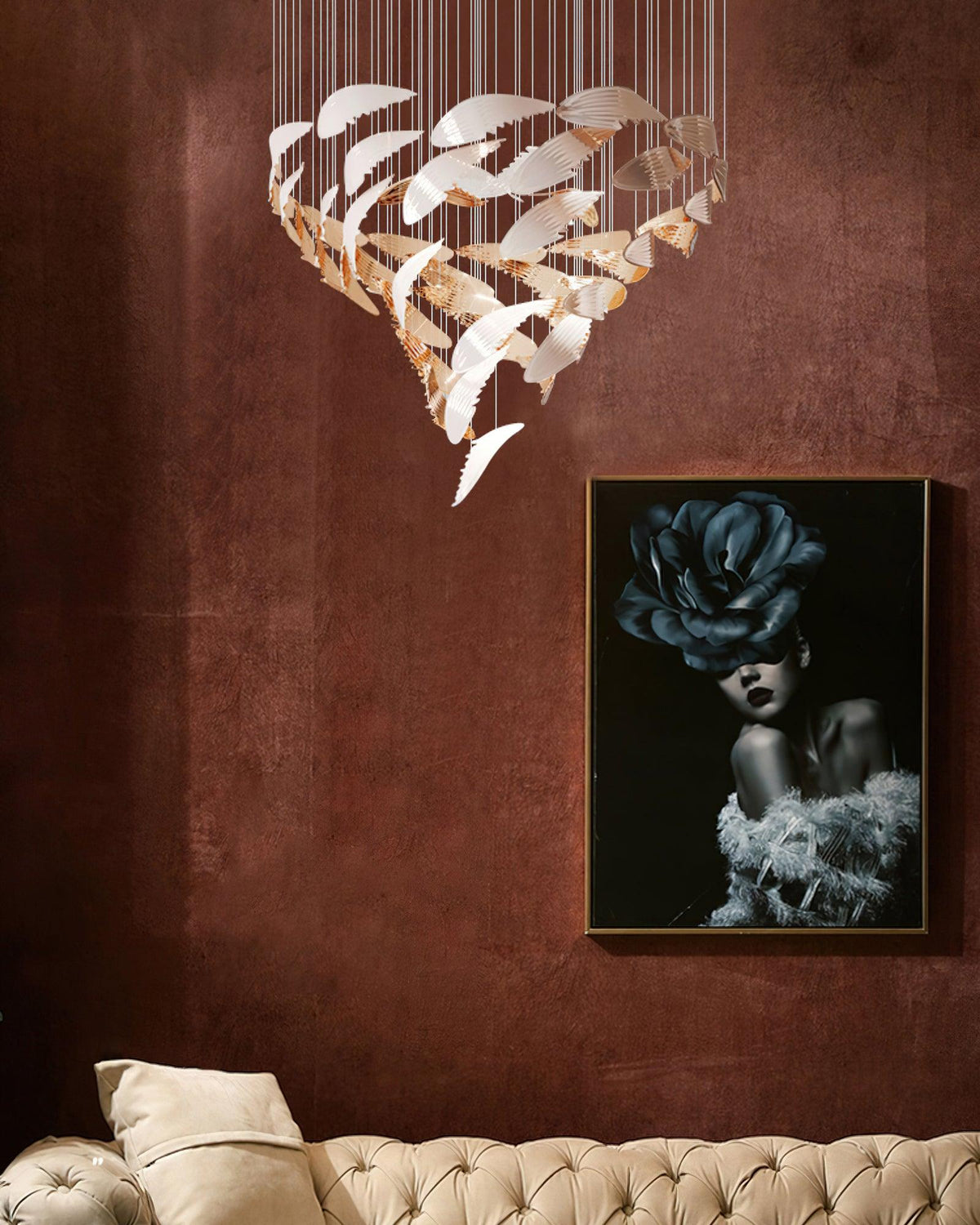 DIY Bennett Chandelier