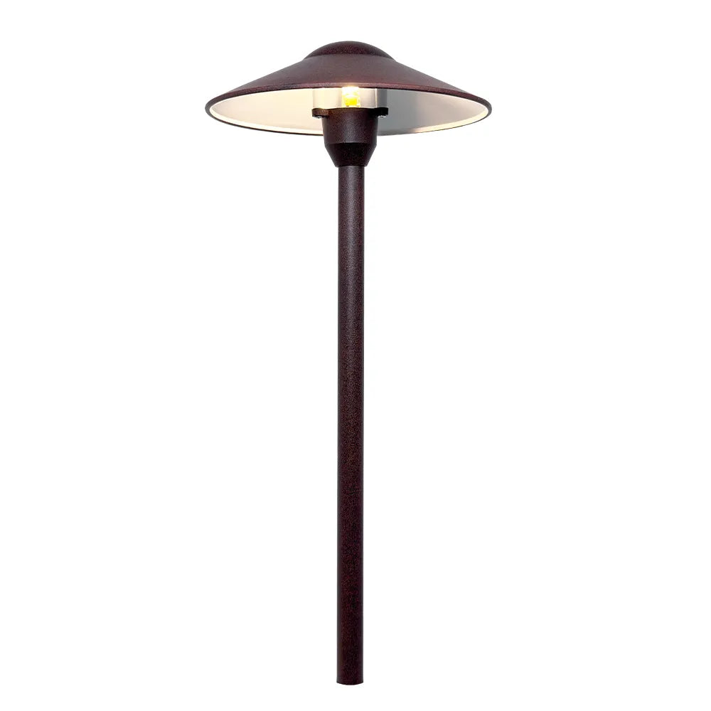DL03 12V AC/DC Aluminum Low Voltage Landscape Lighting Mushroom Path Light G4 Socket