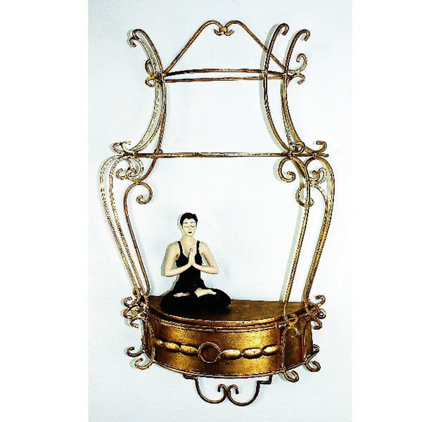 Antique Gold Hand Towel Rack or Wall Planter - Gifts for You 'n Me