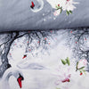 Dolce Mela Pictorial Bedding Duvet Cover Set - Mute Swan