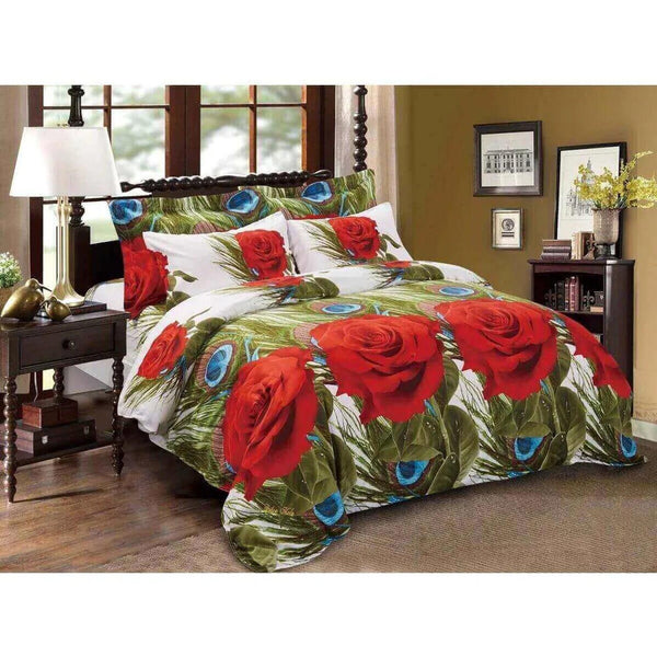 Dolce Mela Floral Bedding Duvet Cover Set - Romeo - Gifts for You 'n Me
