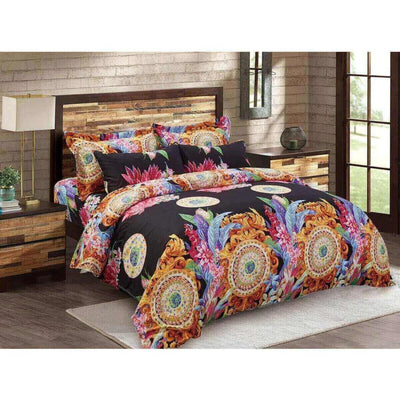 Dolce Mela Queen Floral Bedding Duvet Cover Set