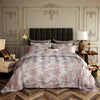 Dolce Mela 6 Piece Luxury Jacquard Bedding Duvet Cover Set - Hollywood