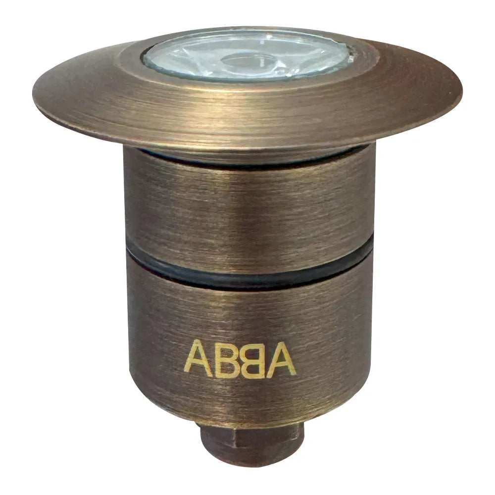 DMB52 1.5W 12V Low Voltage 3000K Warm White Integrated LED Landscape In-ground Brass Waterproof Well Lights Fixture