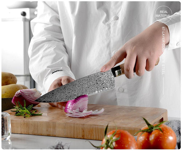 Shinobi VG10 Damascus Chef Knife 8