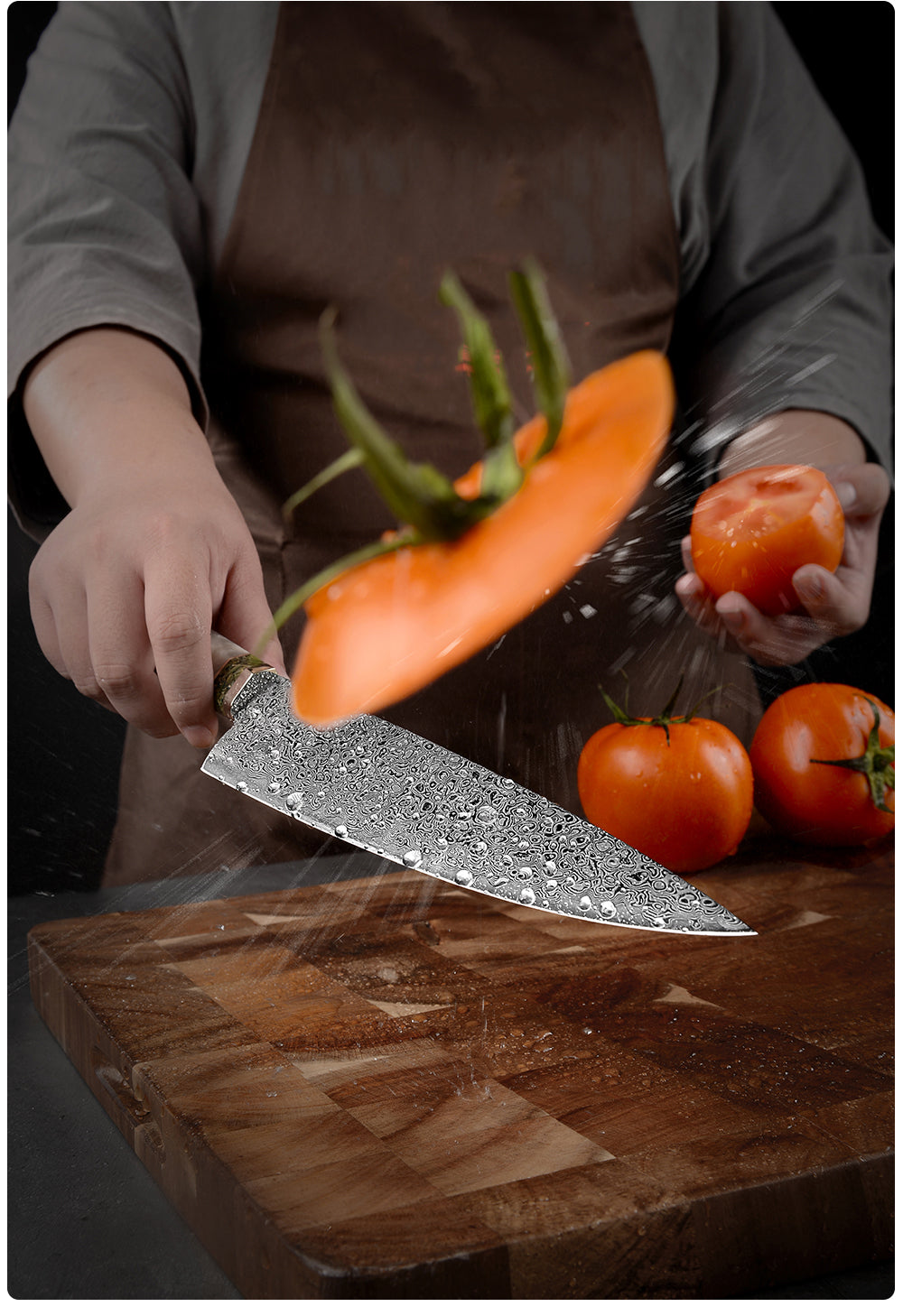 Shinobi VG10 Damascus Chef Knife 8