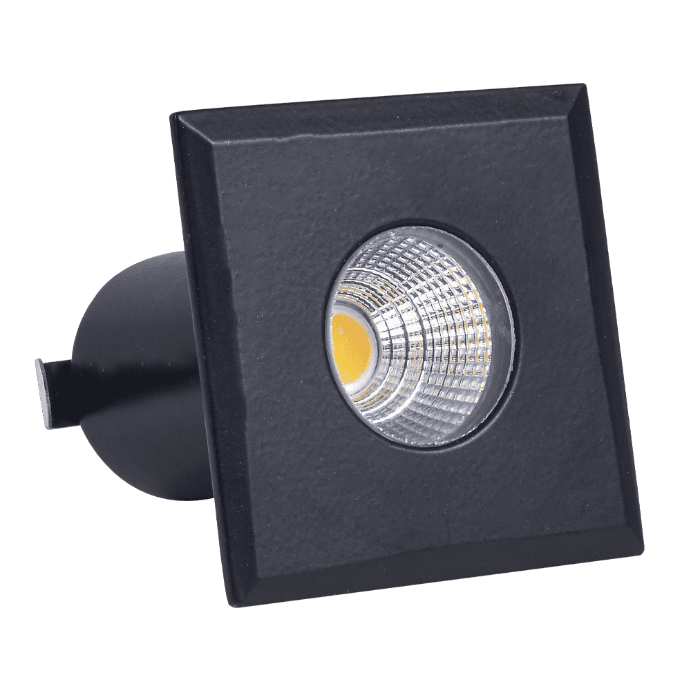 DMS52 3W COB LED 12V Low Voltage Square Top Stainless Steel Waterproof In-Ground Landscape Well Light