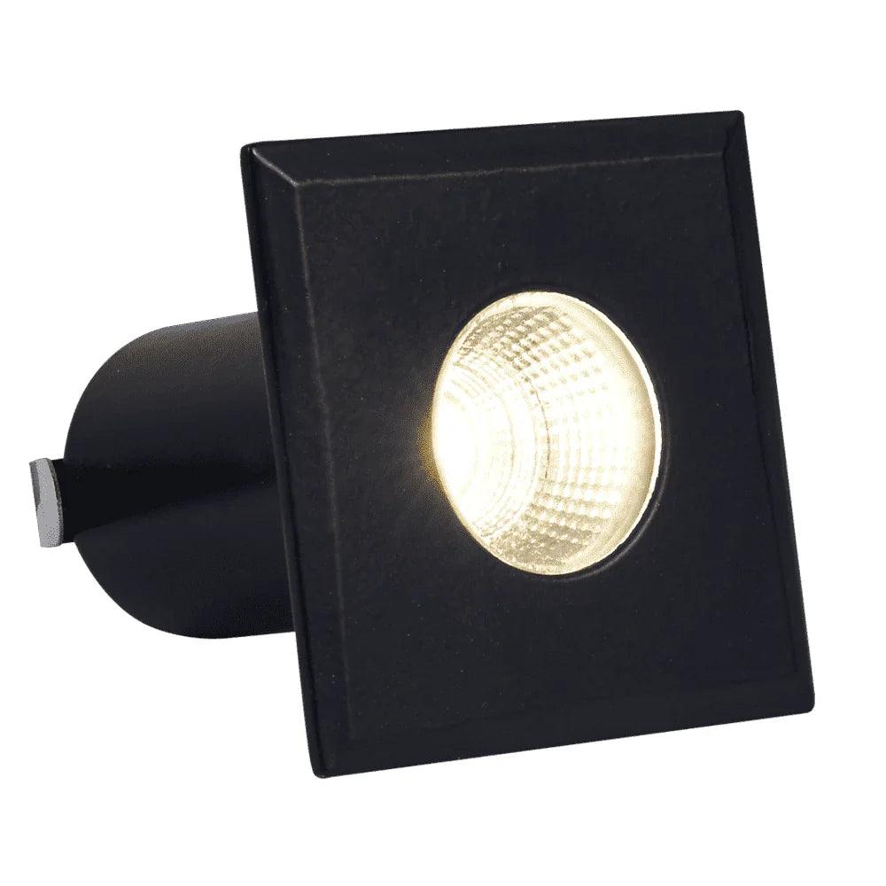 DMS52 3W COB LED 12V Low Voltage Square Top Stainless Steel Waterproof In-Ground Landscape Well Light