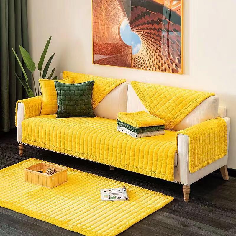 Slipcover KAS European Style Couch Cover for Home Bay Window Cushion Keeps Sofa Looking New