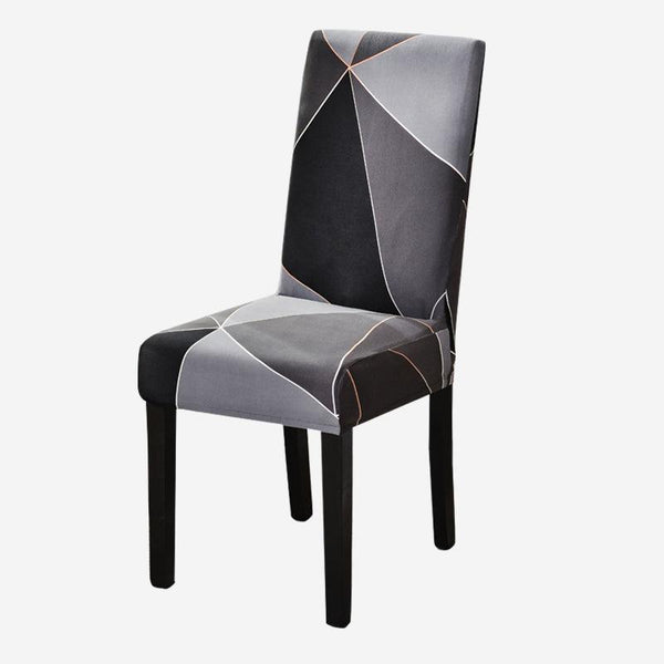 KAS Geometry Chair Cover Elastic Chair Covers Spandex Stretch Anti-dirty Removable Dining Office Chair Case
