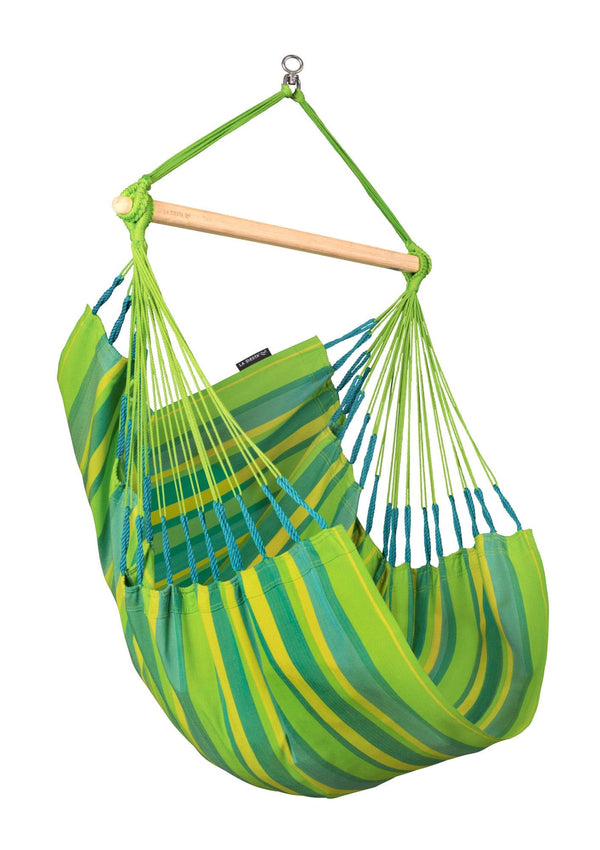 Domingo Lime - Weather-Resistant Basic Hammock Chair LA SIESTA