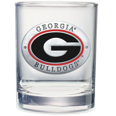 University of Georgia Double Old Fashioned Glass