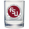 Florida State University FSU Logo Double Old Fashioned Glass