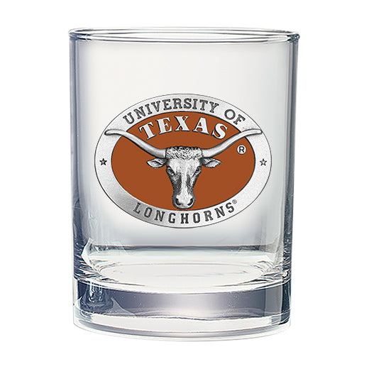 University of Texas at Austin Double Old Fashioned Glass