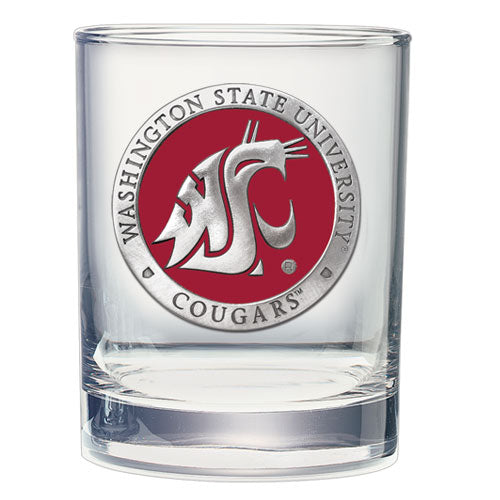 Washington State University Double Old Fashioned Glass