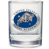 United States Naval Academy Goat Double Old Fashioned Glass