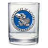 University of Kansas Double Old Fashioned Glass