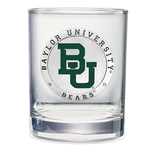 Baylor University Double Old Fashioned Glass