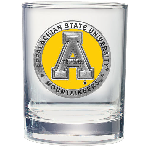 Appalachian State University Double Old Fashioned Glass