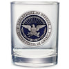 USA Department of Defense Double Old Fashioned Glass