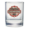 2021 Georgia Official Champion Logo Double Old Fashioned Glass