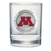 University of Minnesota Double Old Fashioned Glass