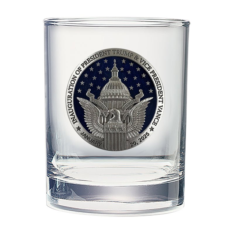 Trump & Vance  Inauguration 2025 Double Old Fashioned Glass