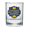 2026 Michigan Basketball Championship Double Old Fashioned Glass, 13.5 oz