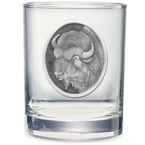 Buffalo Double Old Fashioned Glass