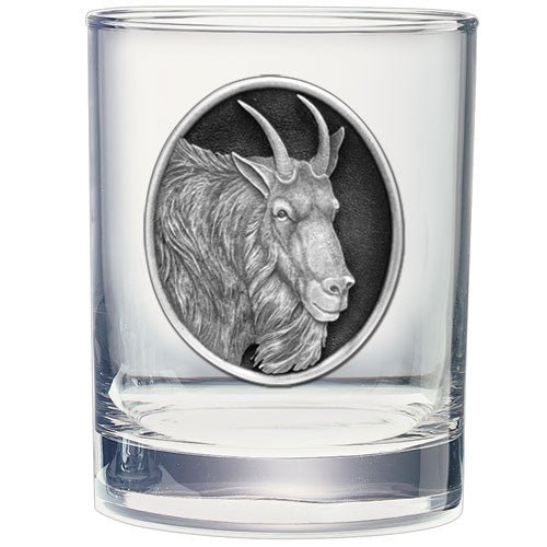 Mountain Goat Double Old Fashioned Glass