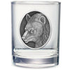 Black Bear Double Old Fashioned Glass