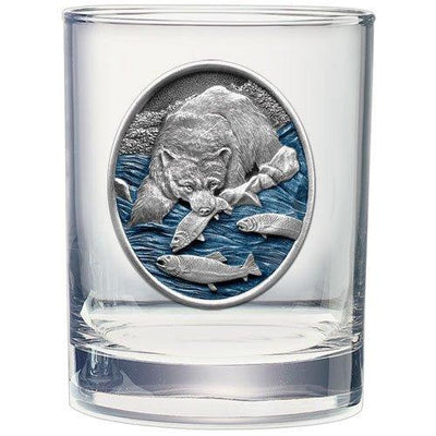 Brown Bear Double Old Fashioned Glass