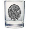 Pheasant Double Old Fashioned Glass
