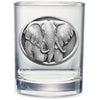 Elephant Double Old Fashioned Glass