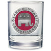 Republican Double Old Fashioned Glass