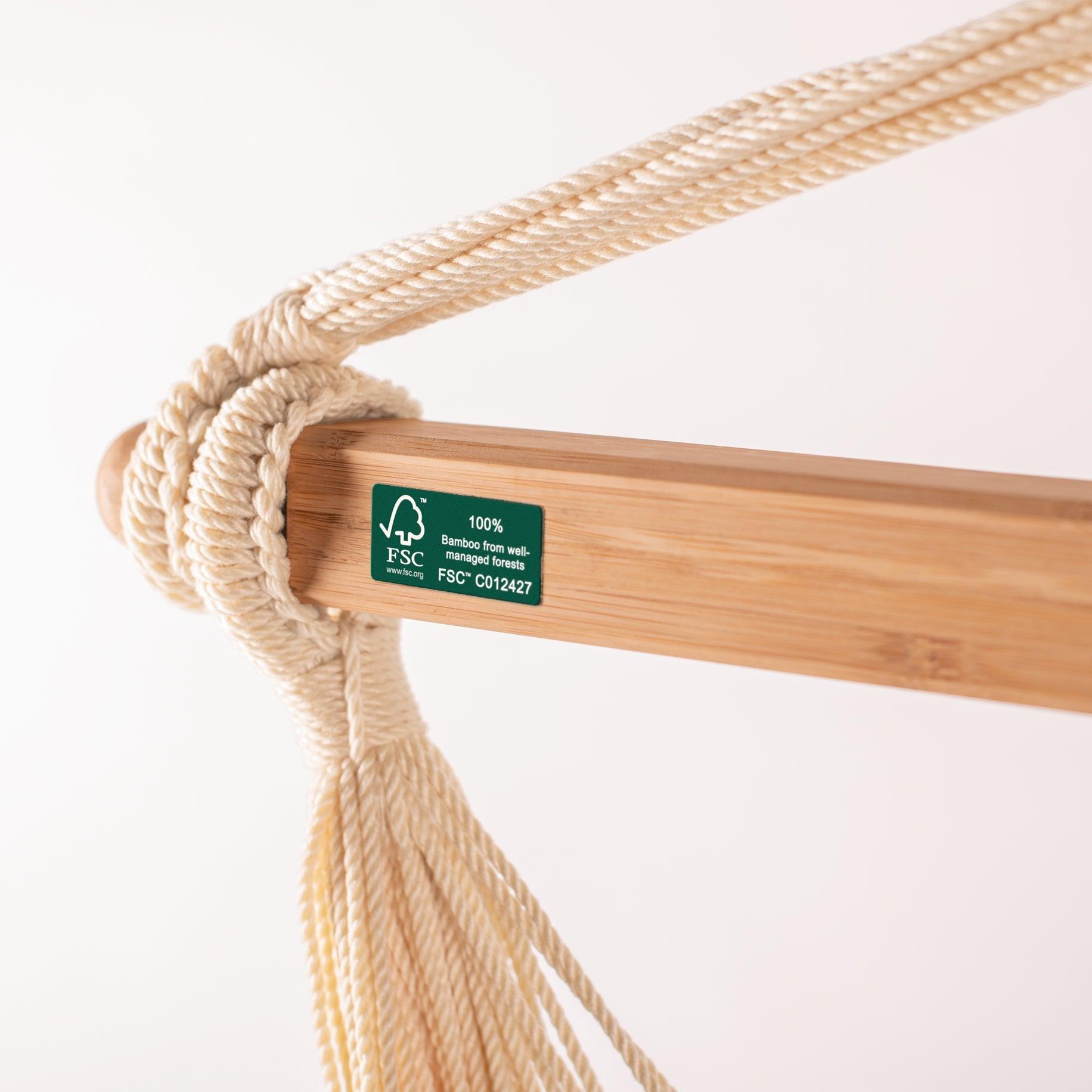 Domingo Sea Salt - Weather-Resistant Basic Hammock Chair