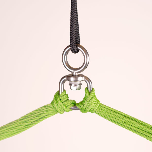 Domingo Lime - Weather-Resistant Basic Hammock Chair LA SIESTA