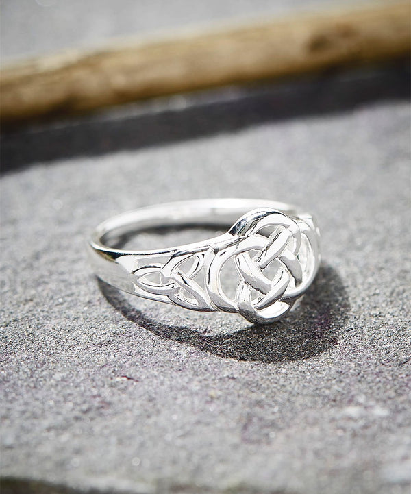 Artisan Sterling Silver Celtic Ring