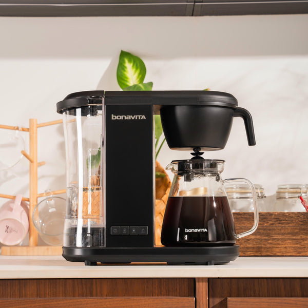 Enthusiast 8-Cup Drip Coffee Brewer with 1.3L Thermal or Glass Carafe
