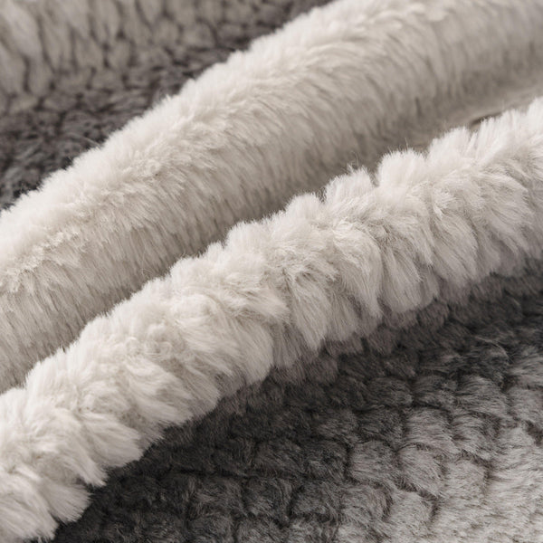 Faux Fur Sofa Cover Washable Furniture Protector for Sectional Warm & Fuzzy Slipcover