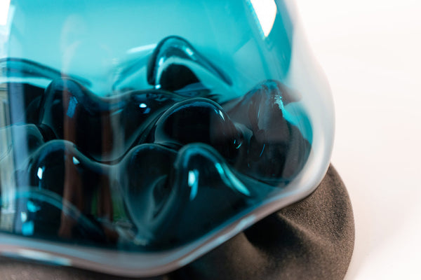 Flora Decanter • Lake Edition • Deep Blue • Ash