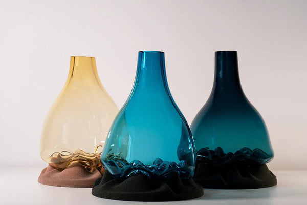 Flora Decanter • Lake Edition • Deep Blue • Ash - Gifts for You 'n Me