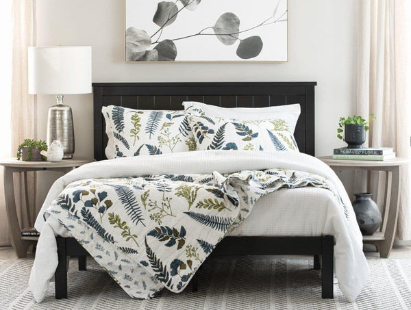 Haniya Solid Waffle Woven Cotton Textured Comforter Set