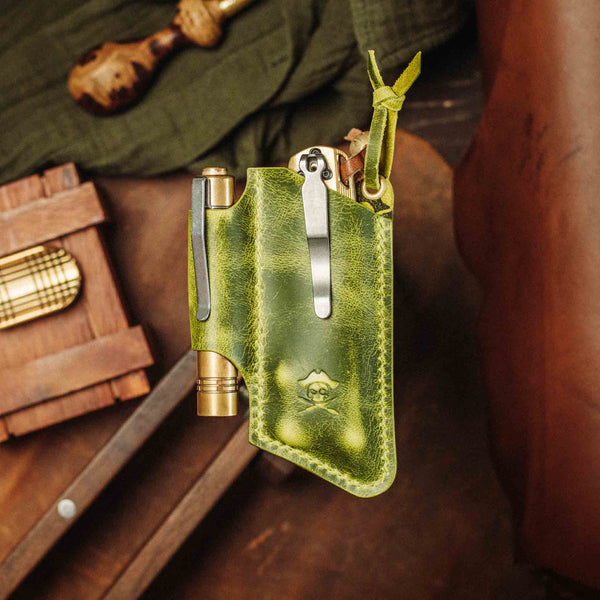 Knife Sheath - Sailor v3 | Leather EDC | Pocket Knife Holder Pirate Goods